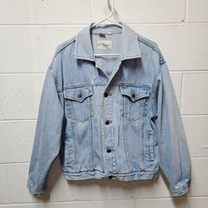 Vintage Chazzz Jean Jacket Size Large